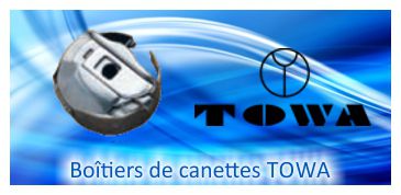 Boîtiers de canette TOWA en vente sur notre boutique en ligne Boîtiers de canette TOWA en vente sur notre boutique en ligne
